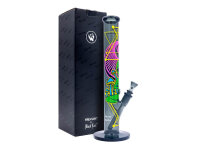 Glasbong "Tripply Alien" Black Leaf, Höhe...