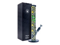 Glasbong "Leaves 34" Black Leaf, Höhe...