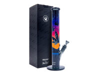 Glasbong "Leaves 37-3" Black Leaf, Höhe...