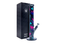 Glasbong "Leaves 37,2" Black Leaf, Höhe...