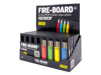 FIRE-BOARD® - Display for 8 Clipper-Feuerzeuge