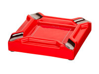 Zigarrenaschenbecher Caseti "Rot" 20x20x4cm,...