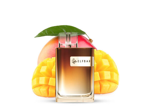 ELFBAR Crystal CR 600 - "Triple Mango" (Mango) - E-Shisha - 20 mg - ca. 600 Züge