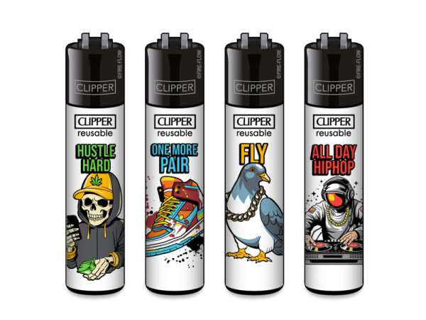 Clipper Large URBAN SLOGAN, 48er Display