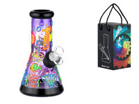 Glasbong "Ocean" konisch bunt; Ice; Höhe...