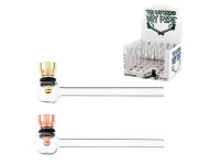 Glaspfeife "Dreamliner"  2-fach sortiert, L.:...