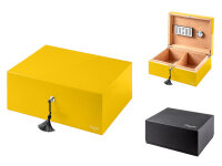 Humidor Caseti "Paris" Set;  gelb,...