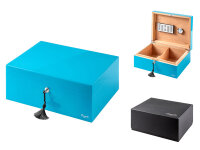 Humidor Caseti "Paris" Set; türkis,...