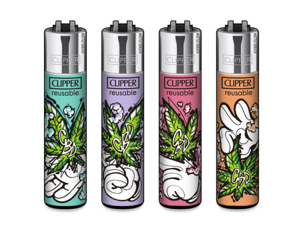 Clipper Large CARTOON CBD, 48er Display