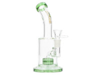 Glasbong "Super Heroes" transp. grün,...