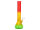 Glasbong "Rastafarben" Ice+Percolator kon., H&ouml;he 30 cm; &Oslash; 3,7cm