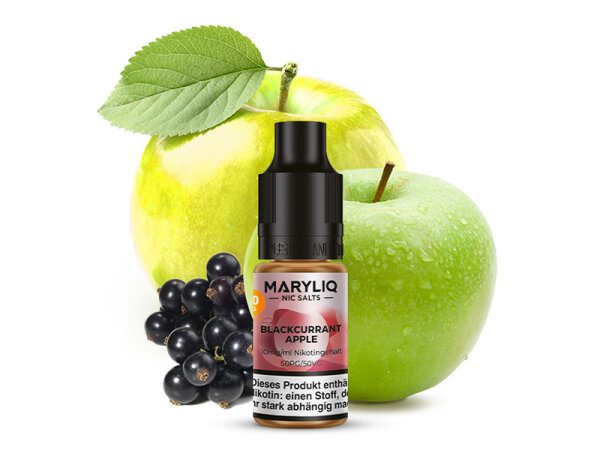 Lost Mary MARYLIQ - Blackcurrant Apple (Apfel, schwarze Johannisbeere) - Liquid - 10 mg/ml - 10 ml