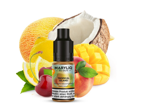 Lost Mary MARYLIQ - Tropical Island (Tropenfrüchte) - Liquid - 10 mg/ml - 10 ml