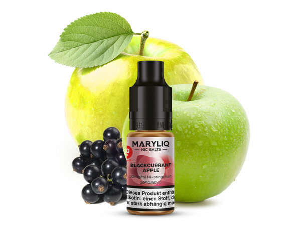Lost Mary MARYLIQ - Blackcurrant Apple (Apfel, schwarze Johannisbeere) - Liquid - 20 mg/ml - 10 ml