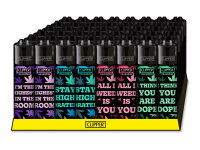 Clipper Large LEAVES SLOGANS, 48er Display