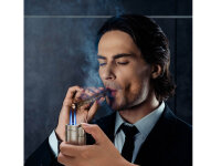 Zigarrenfeuerzeuge "London", Jet Doppel-Flamme inkl. Zigarrenlocher, 8er Display