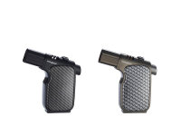 Metallfeuerzeuge "Prague" 4er Jet-Flame, 2er Display