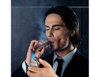 Zigarrenfeuerzeug "Andorre", Doppelte blaue Flamme, mit Zigarrenschneider