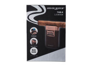 Zigarrenfeuerzeug "Monaco", 4er blaue Flamme, mit Zigarrenablage