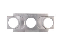 Zigarrenabschneider "Chrom-gebürstet", 2...