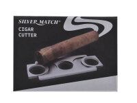 Zigarrenabschneider "Chrom-gebürstet", 2 Klingen