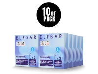 ELFBAR ELFA Prefilled Pod - Blueberry (Blaubeere) - 0mg - 2er Set