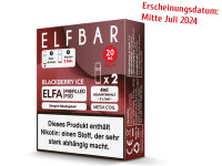 ELFBAR ELFA Prefilled Pod - Blackberry Ice (Brombeere,...