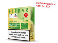 ELFBAR ELFA Prefilled Pod - Lemon Mint (Zitrone, Minze) - 20mg - 2er Set