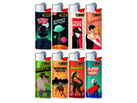 BIC Mini J25 Reibrad Feuerzeuge "Cinema", 50er...