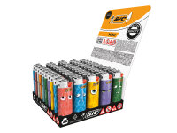 BIC Mini J25 Reibrad Feuerzeuge "Furry", 50er...