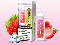 Flerbar Pods - Strawberry Ice (Erdbeere Eis) - 20mg - 2er...