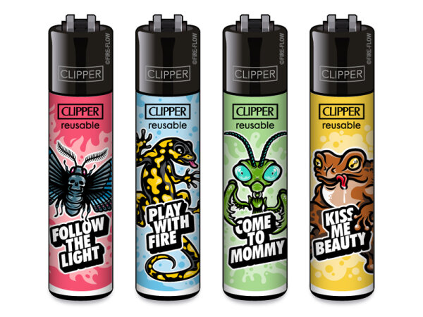 Clipper Large ANIMAL SLOGAN, 48er Display