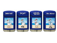 Sturm-, Zigarrenfeuerzeuge "Möwe" blau,...