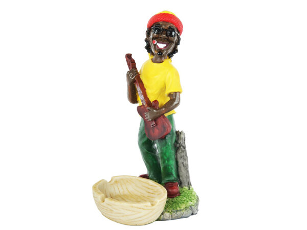 Aschenbecher "Rasta stehend" Hartz, Ø 11cm, einzeln