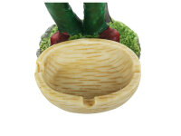 Aschenbecher "Rasta stehend" Hartz, Ø 11cm, einzeln