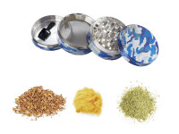 Grinder "The Camo" ; Ø 50mm; 3-fach sortiert; einzeln