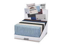 Tabakbeutel "Courduroy"; 6-fach sortiert, 12er...