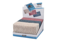 Tabakbeutel "Fleece"; 3-fach sortiert, 12er...