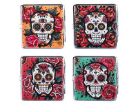 Zigarettenetuis "Skulls & Flowers" für...