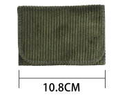 Tabakbeutel "Corduroy" Small; 6-fach sortiert, 12er Display