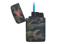 Sturmfeuerzeuge "Camouflage" Jet-Flame, 4-fach sortiert, 20er Display