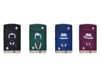 Sturmfeuerzeuge "Mafia Cards", Jet-Flame,...