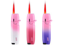 Sturmfeuerzeuge "Pink" Jet-Flame, 3-fach...