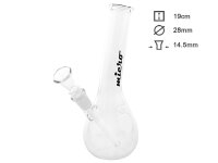 Glasbong "Micro" transp; Höhe 19 cm;...