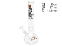 Glasbong "Lion" transp; Höhe 30 cm;...