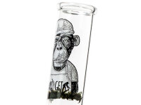 Glasbong "Pay Get" transp; Höhe 25 cm; Ø 4,0 cm; Schliff 14,5