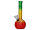Glasbong "Rasta Round Straight" transp; H&ouml;he 20 cm; &Oslash; 2,4 cm