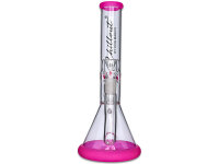 Glasbong "Percolator Beaker Straight" transp; H&ouml;he 30 cm; &Oslash; 4 cm, 4-fach sortiert