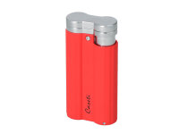 Zigarrenfeuerzeug "Caseti" rot/matt, Jet-Flame,...