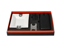 Zigarrenset: Zigarrenascher, Etui Ring 57, Cutter Ring...